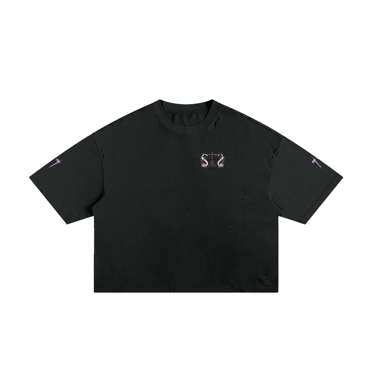 Classic Frayed Boxy Tee