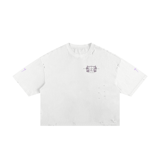 Classic Frayed Boxy Tee