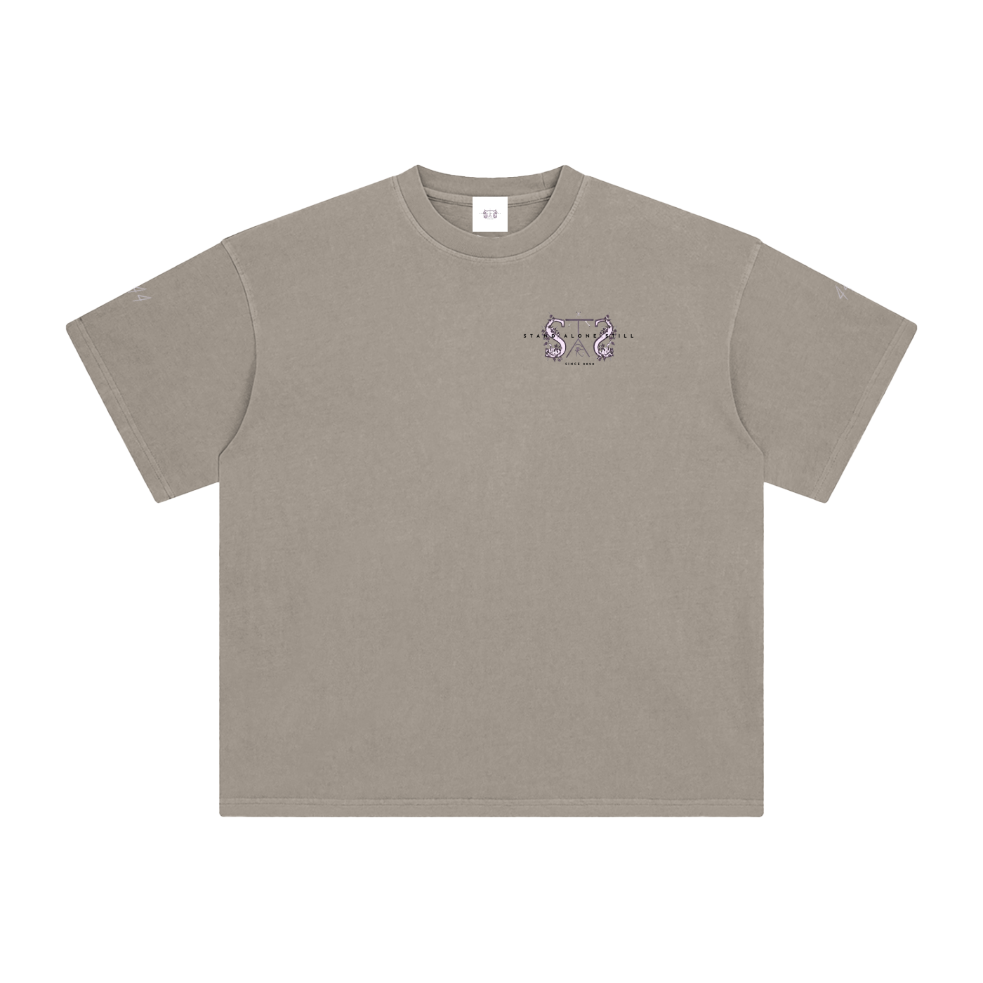 Enzyme Washed T-Shirt
