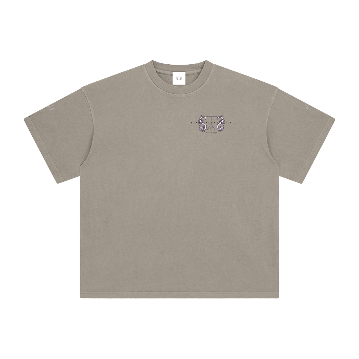 Enzyme Washed T-Shirt